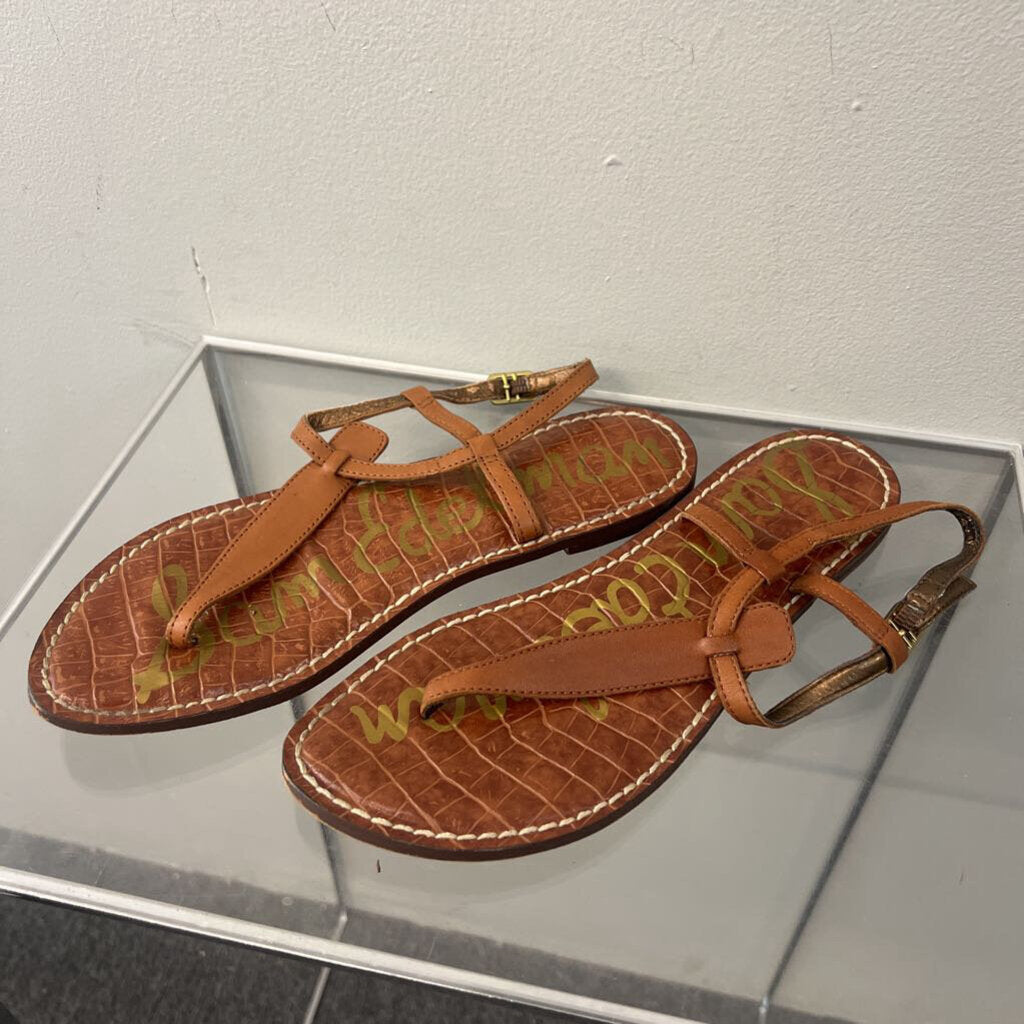 Sam Edelman Brown Leather Sandals 6.5