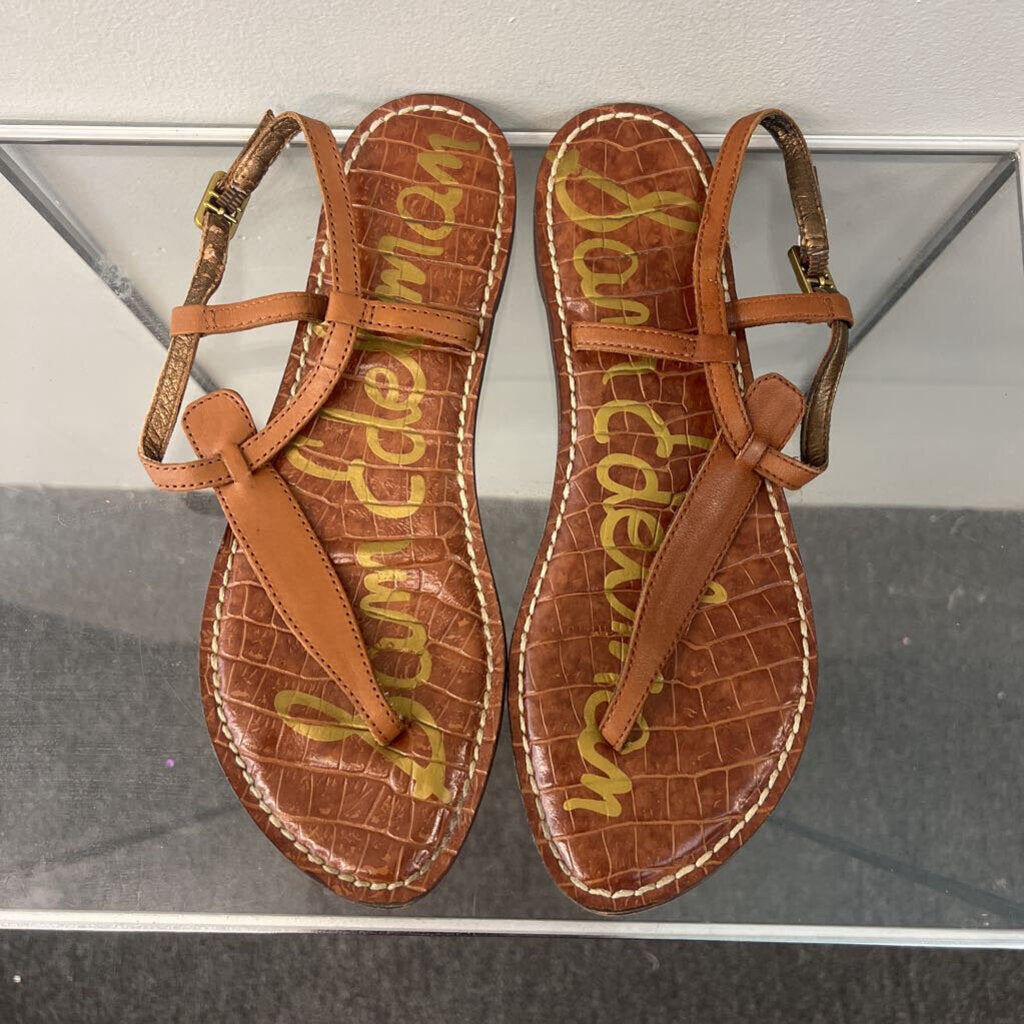 Sam Edelman Brown Leather Sandals 6.5