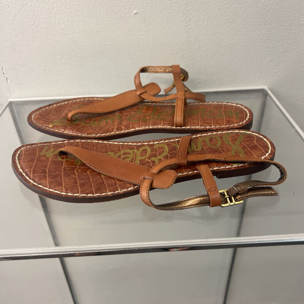 Sam Edelman Brown Leather Sandals 6.5