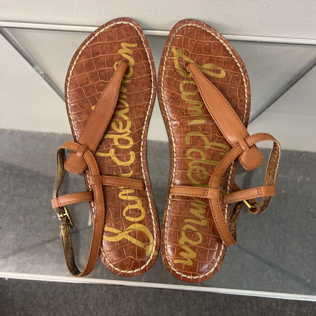 Sam Edelman Brown Leather Sandals 6.5