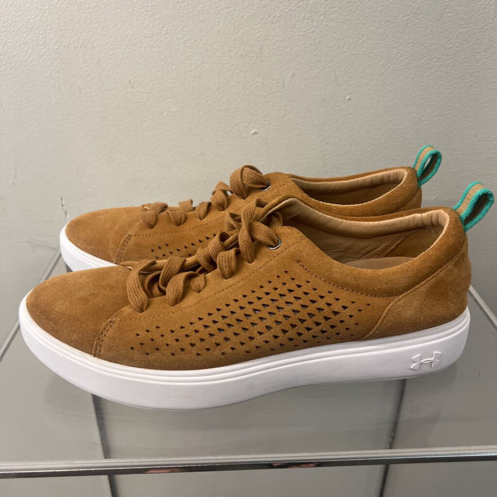 Under Armour Brown Capeside Suede Sneakers 10