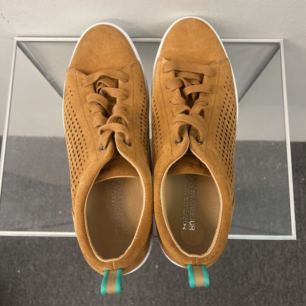 Under Armour Brown Capeside Suede Sneakers 10