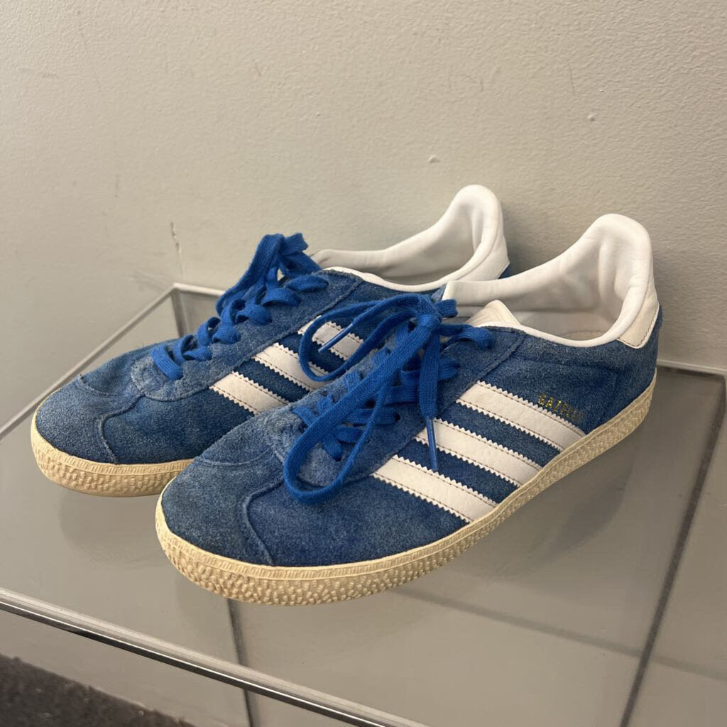 Adidas Blue Suede Gazelle Sneakers 5