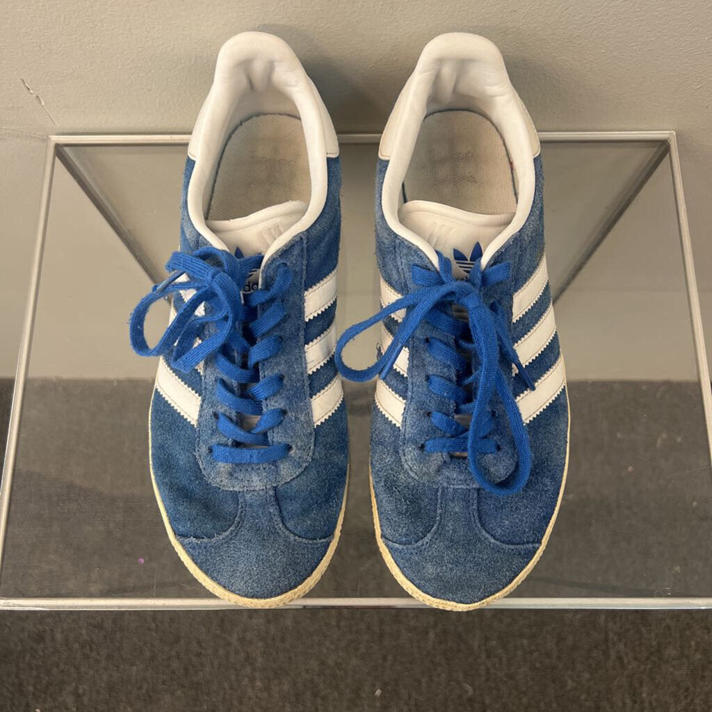 Adidas Blue Suede Gazelle Sneakers 5