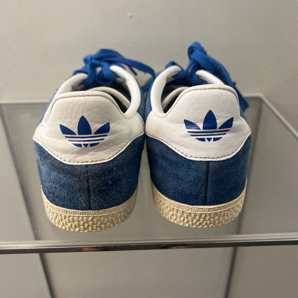 Adidas Blue Suede Gazelle Sneakers 5