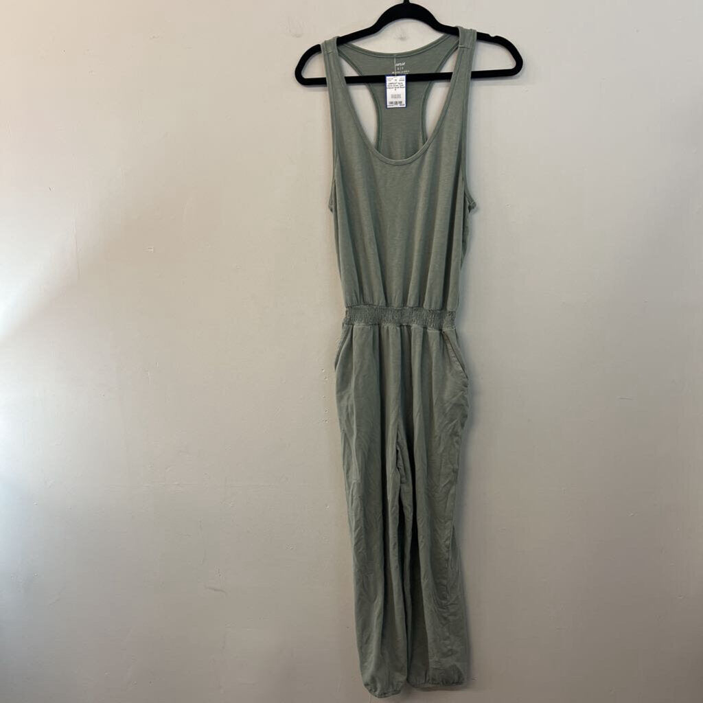 Aerie Green Tank Jumpsuit Small