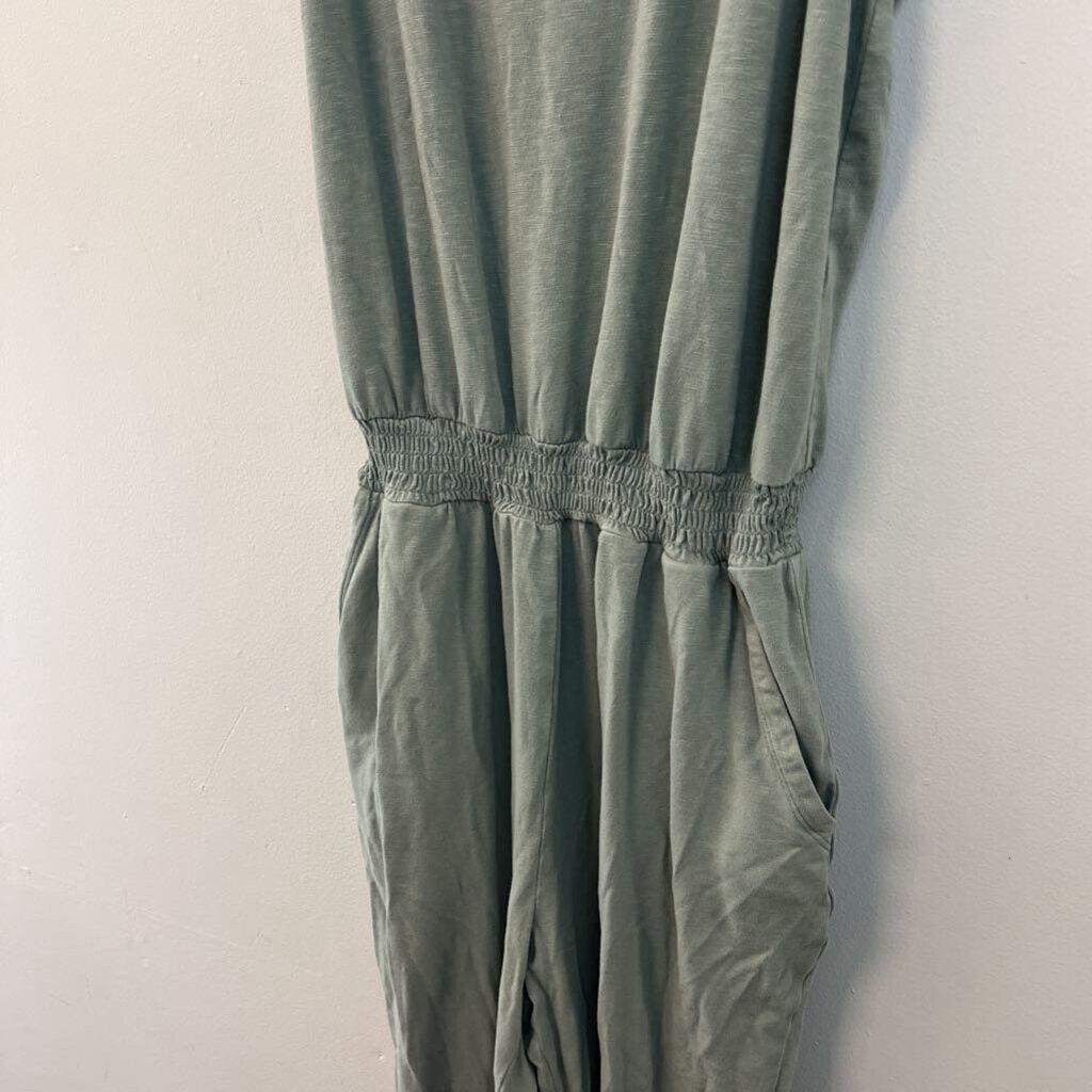 Aerie Green Tank Jumpsuit Small