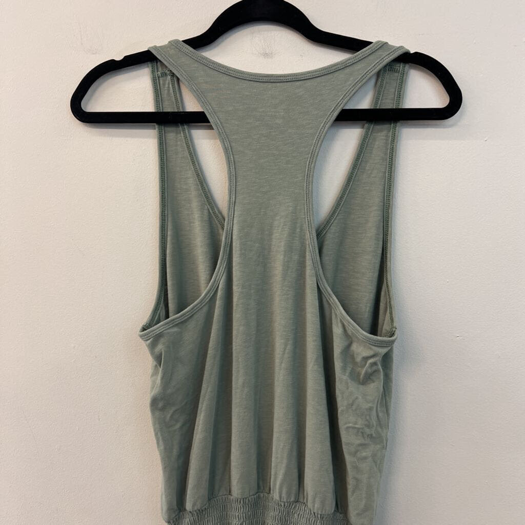 Aerie Green Tank Jumpsuit Small