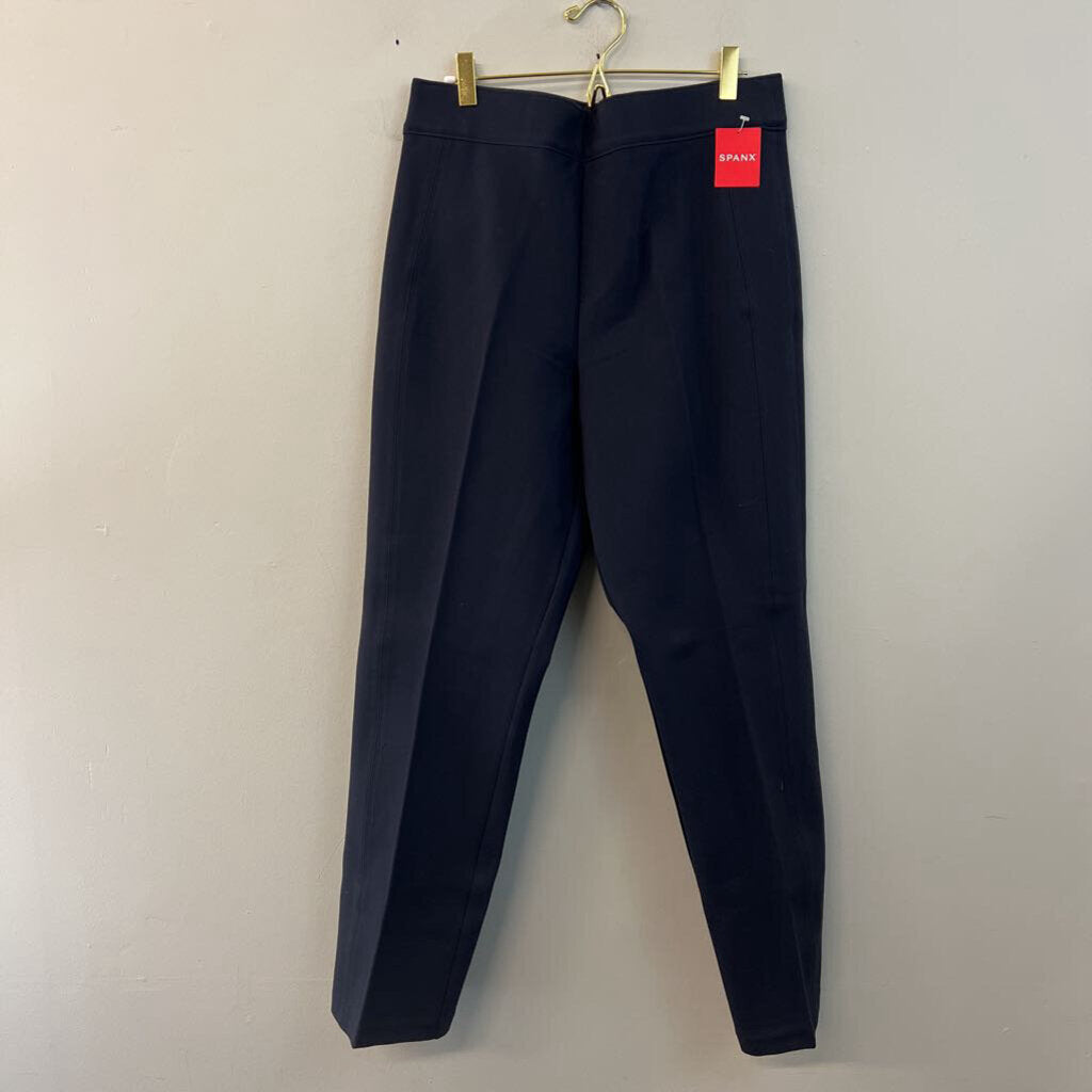 Spanx Classic Navy Slim Straight Pants Extra Large