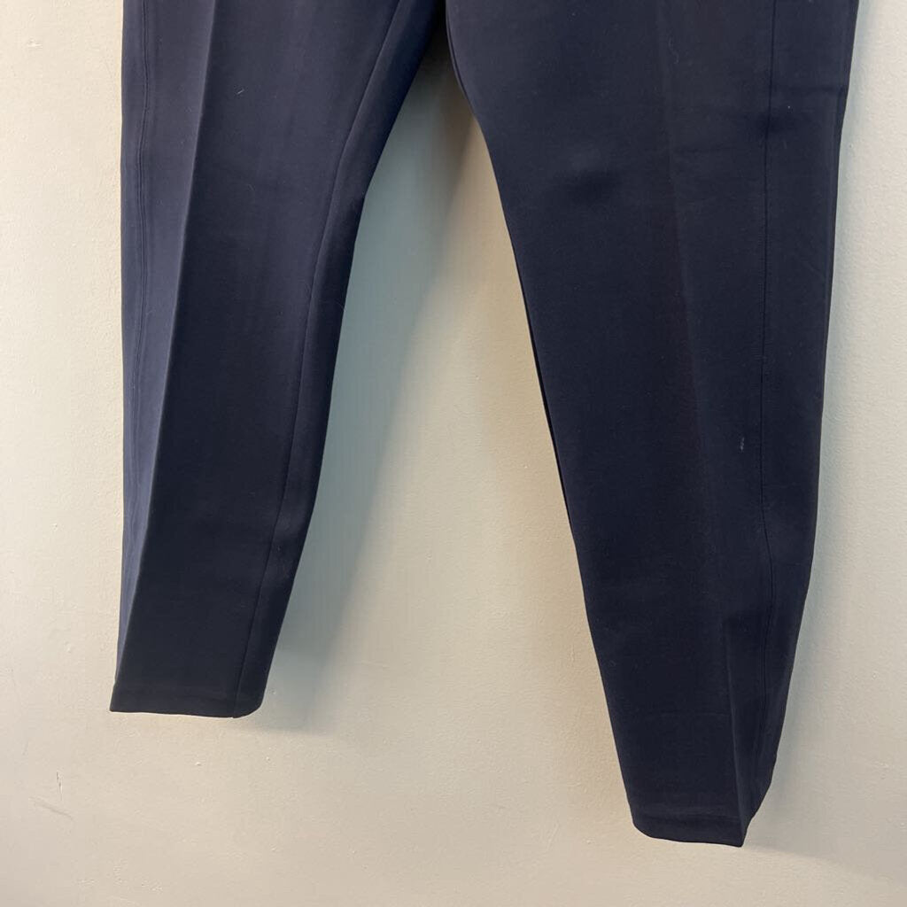 Spanx Classic Navy Slim Straight Pants Extra Large