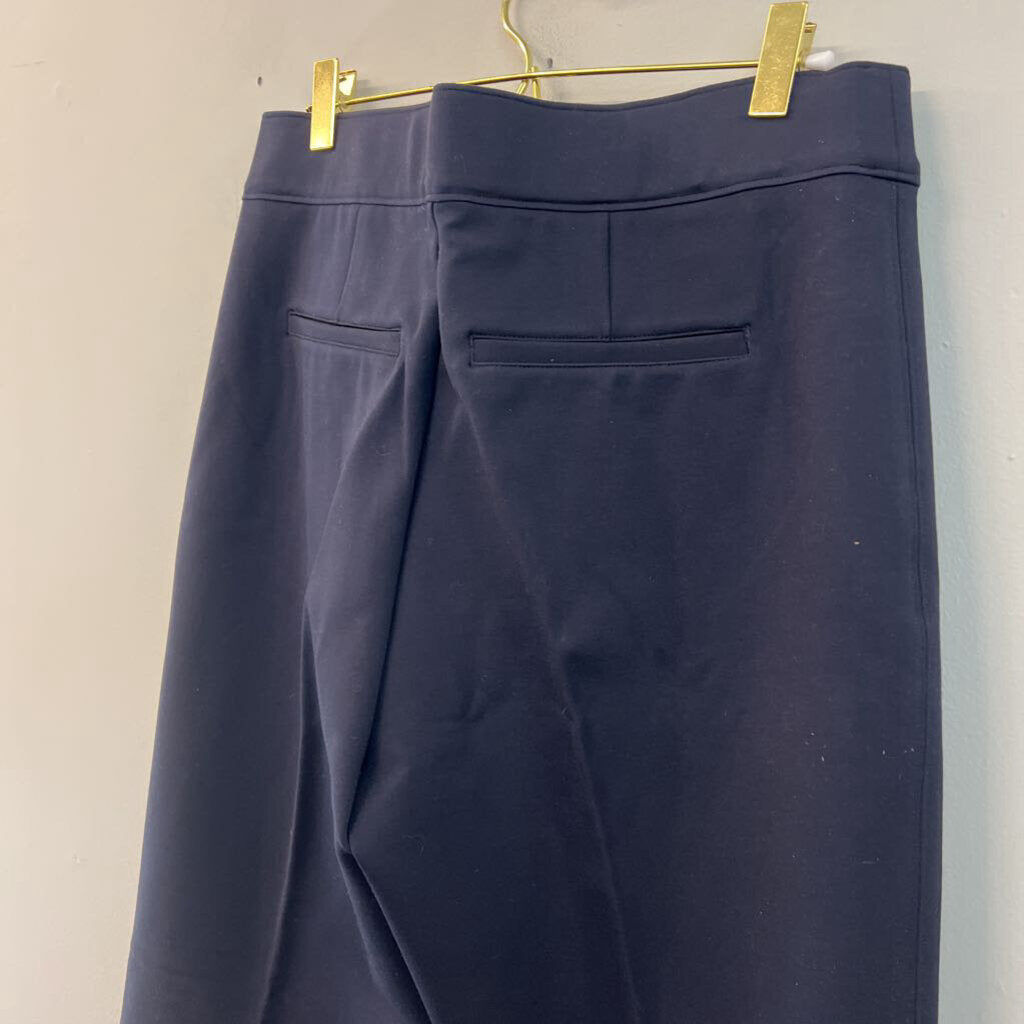 Spanx Classic Navy Slim Straight Pants Extra Large