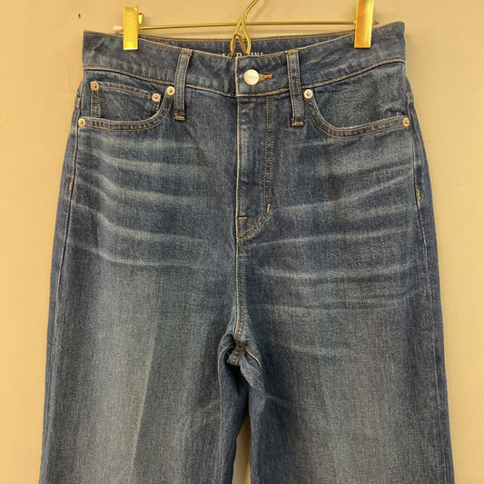 J Crew Dark Wash '96 Curvy Denim Trouser Jeans 28