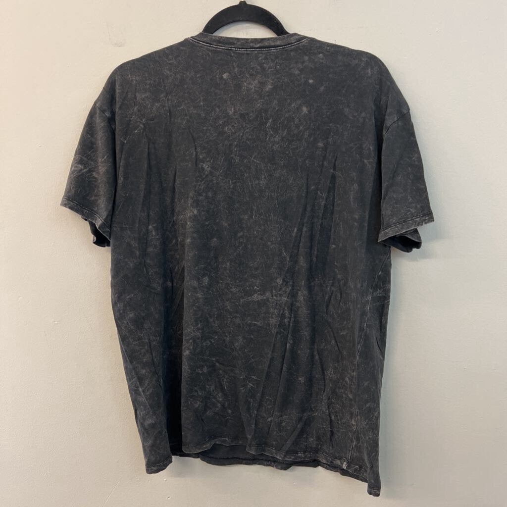 Hollister Grey/ Multi California Customs Short Sleeve Graphic Tee Small