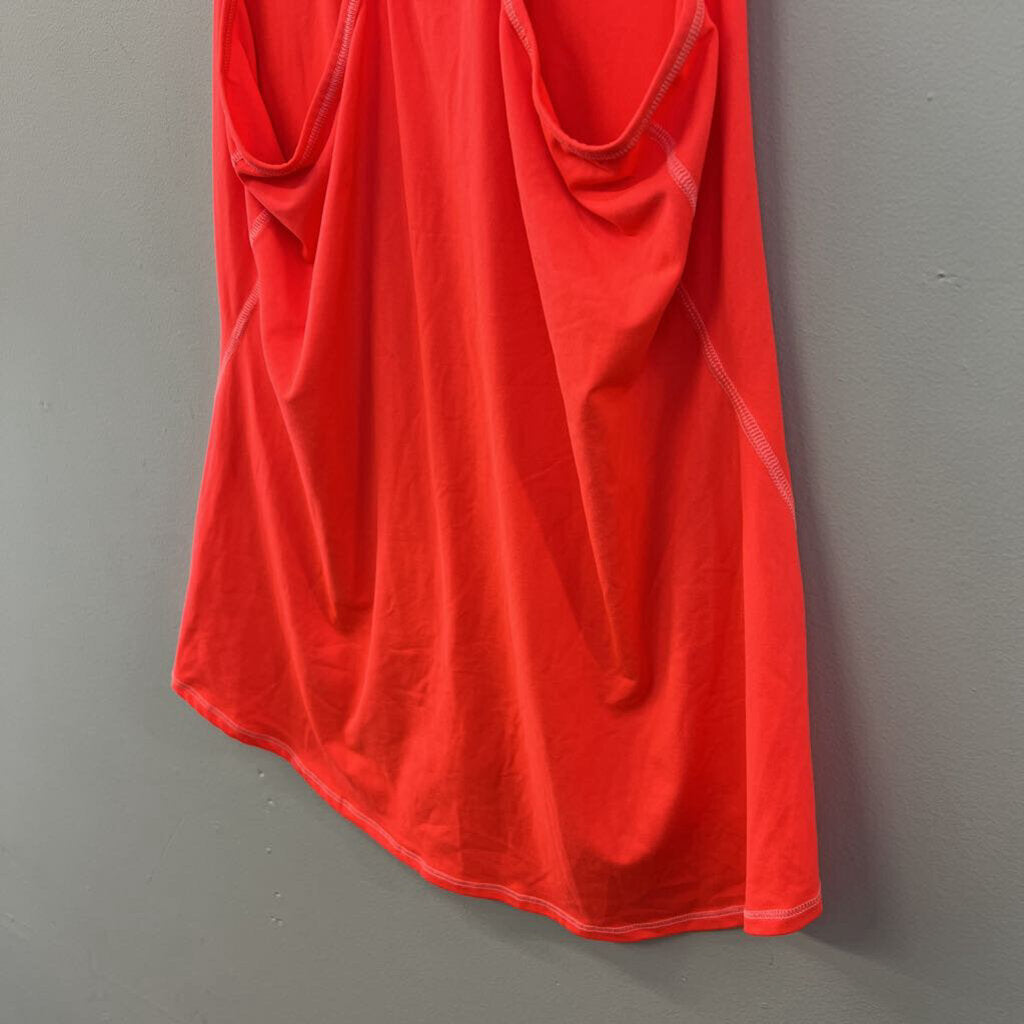 Athleta Neon Orange Athletic Tank Medium
