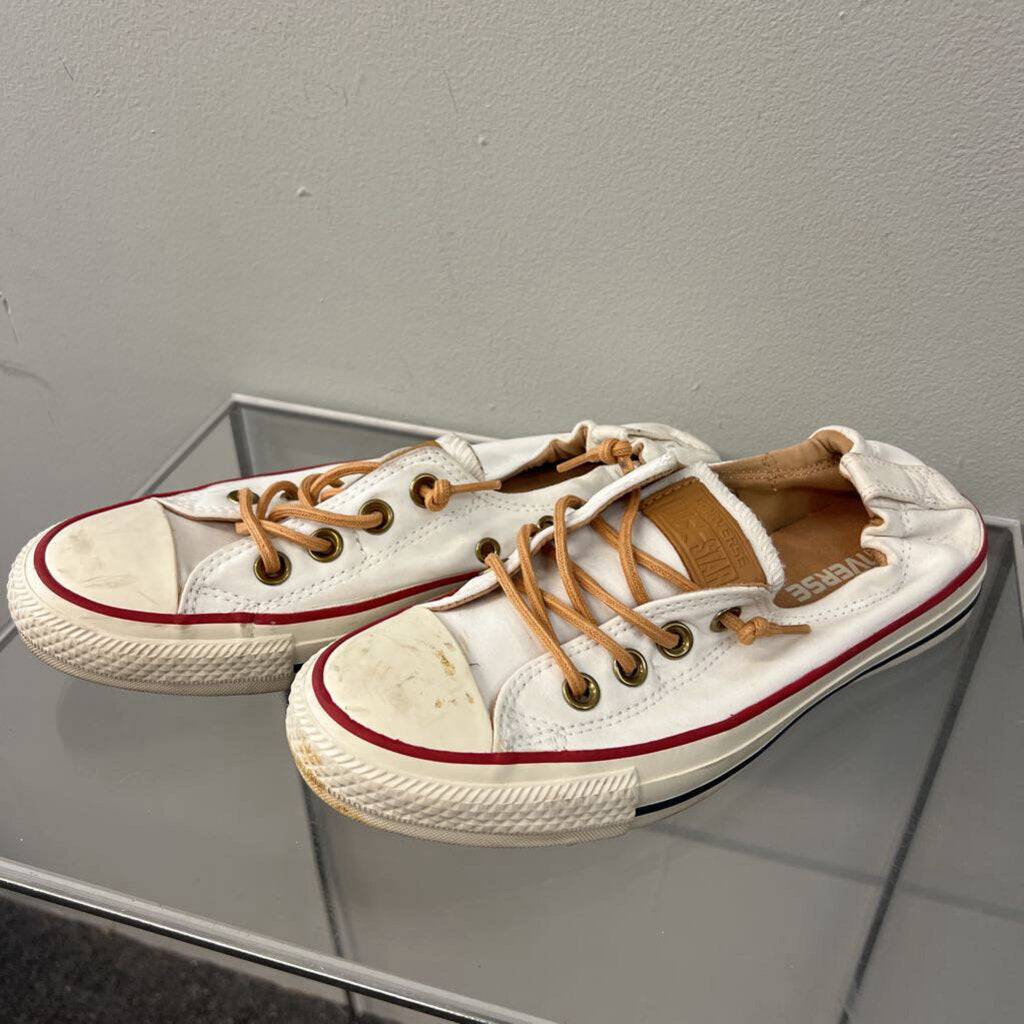 Converse All Star White Low Top Sneakers 6.5