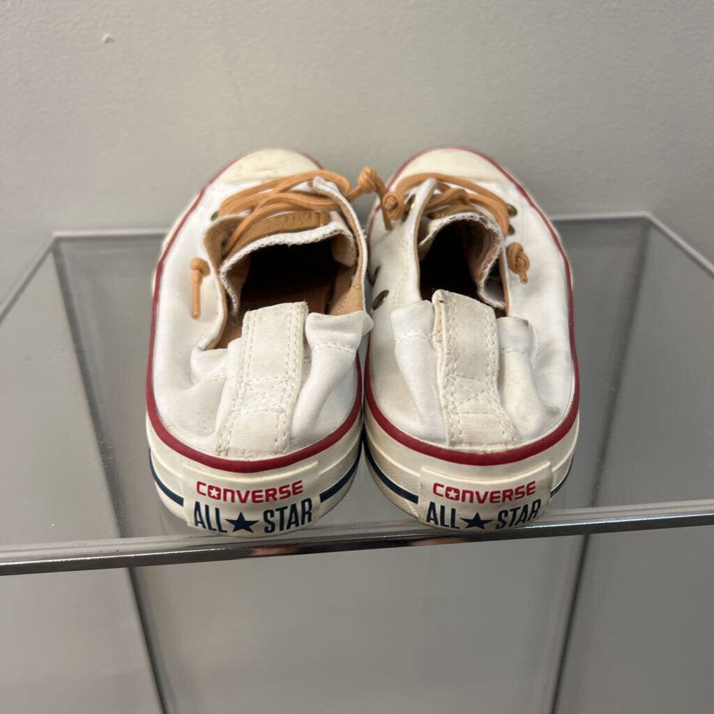 Converse All Star White Low Top Sneakers 6.5