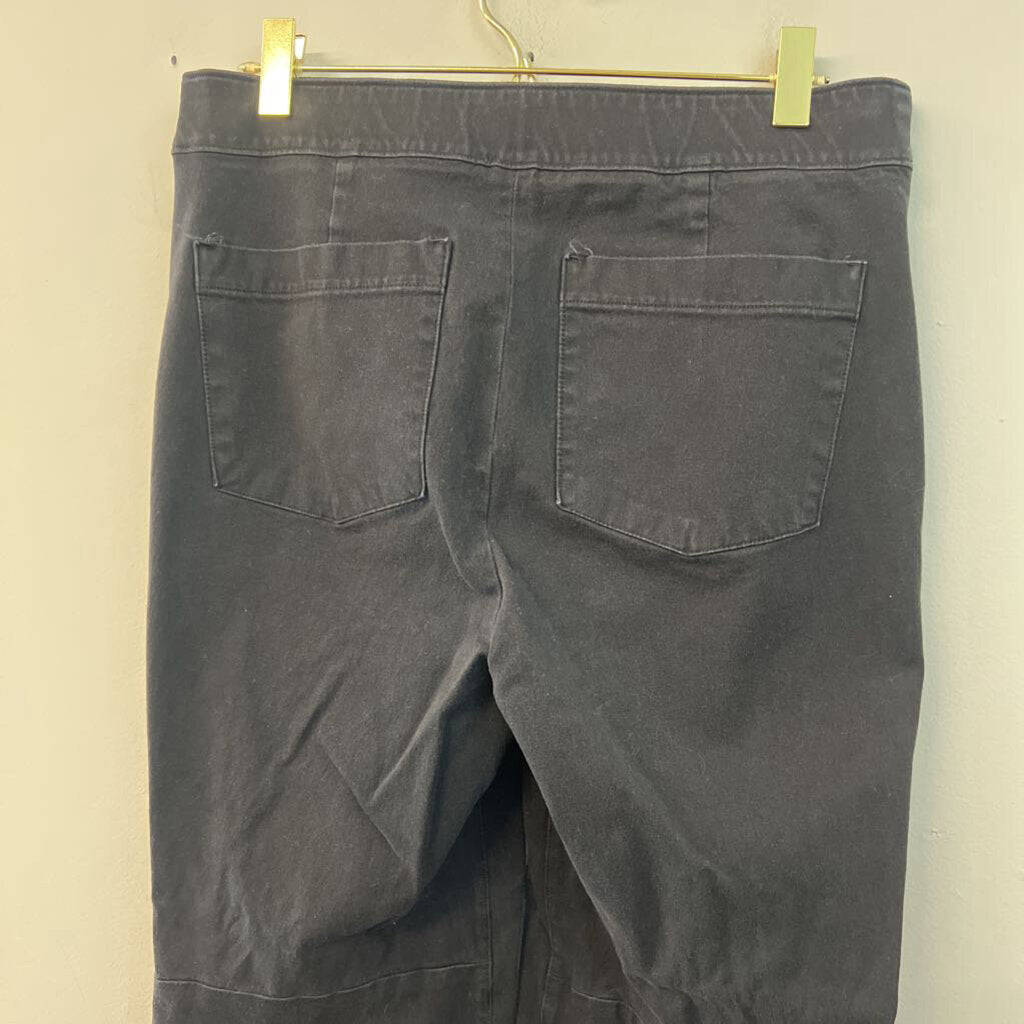 Spanx Black Bootcut Pull On Jeans Medium