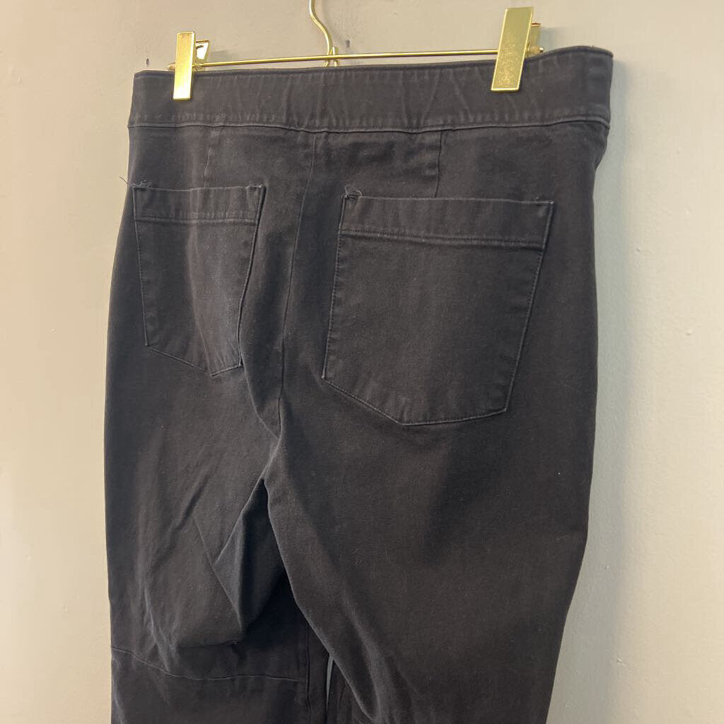 Spanx Black Bootcut Pull On Jeans Medium
