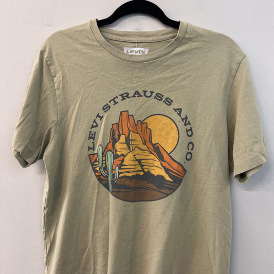 Levi Strauss Green Short Sleeve Graphic Tee Medium