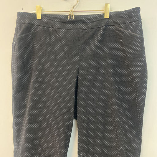 Dalia Black/ White Polka Dot Pants 16W
