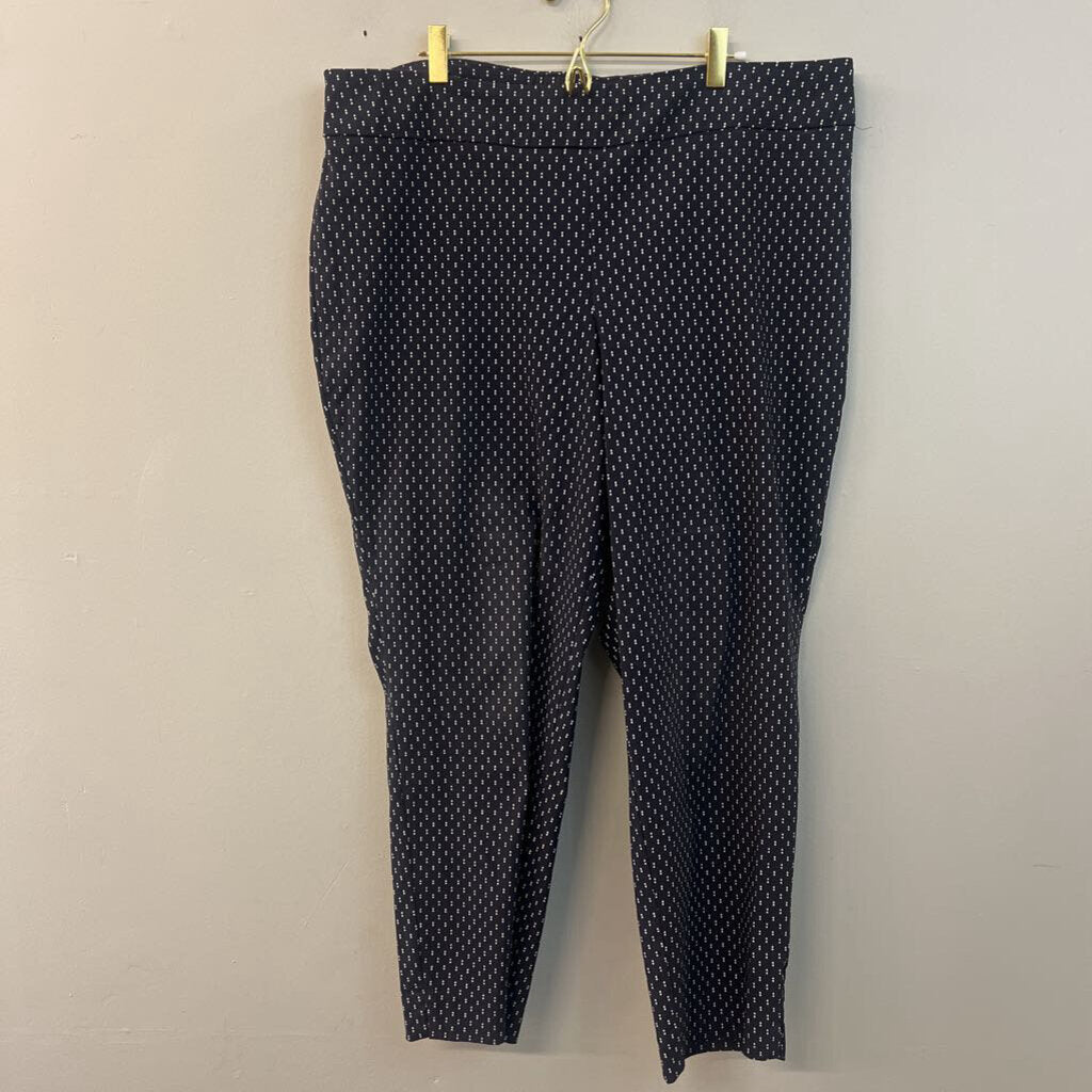 Dalia Black/ White Polka Dot Pants 18W