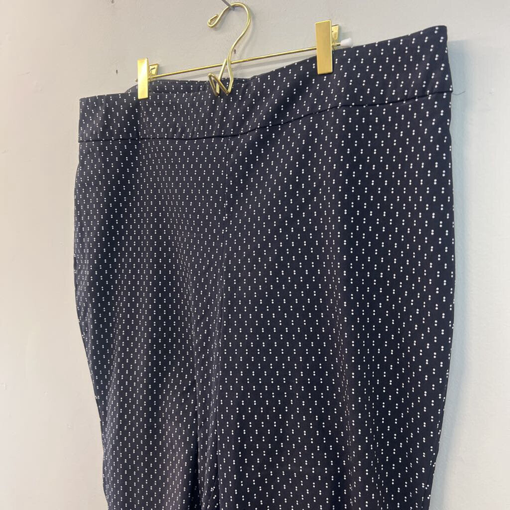 Dalia Black/ White Polka Dot Pants 18W