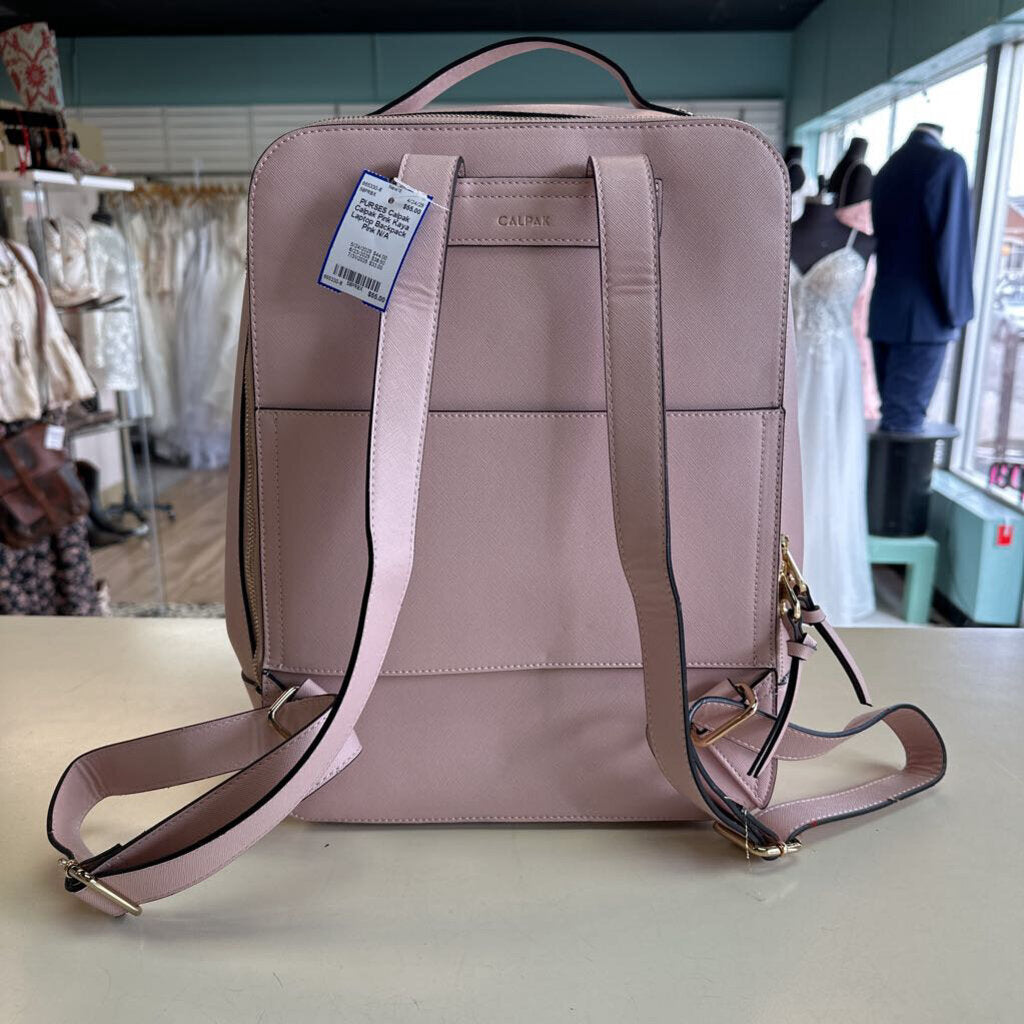 Calpak Pink Kaya Laptop Backpack