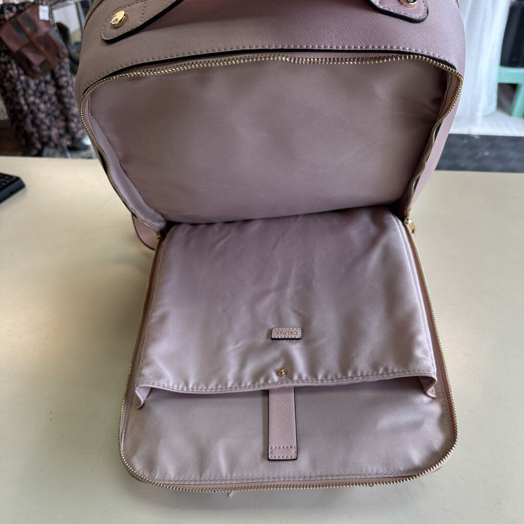 Calpak Pink Kaya Laptop Backpack