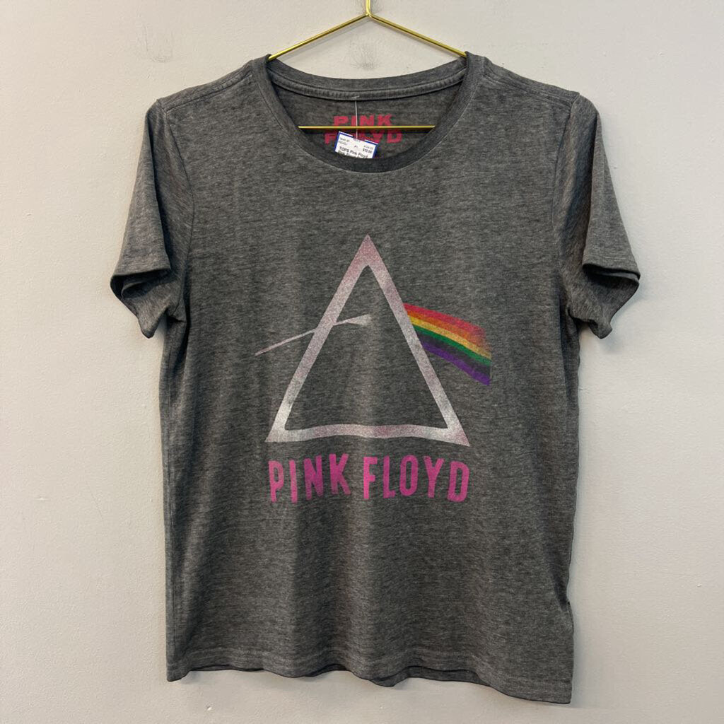 Pink Floyd Grey/ Multi Short Sleeve Graphic Tee Small