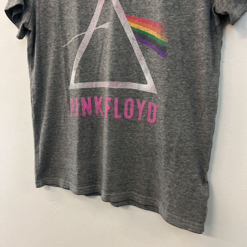 Pink Floyd Grey/ Multi Short Sleeve Graphic Tee Small