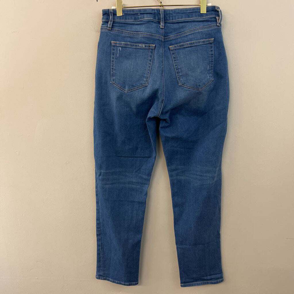Loft Medium Wash The Girlfriend Jeans 28