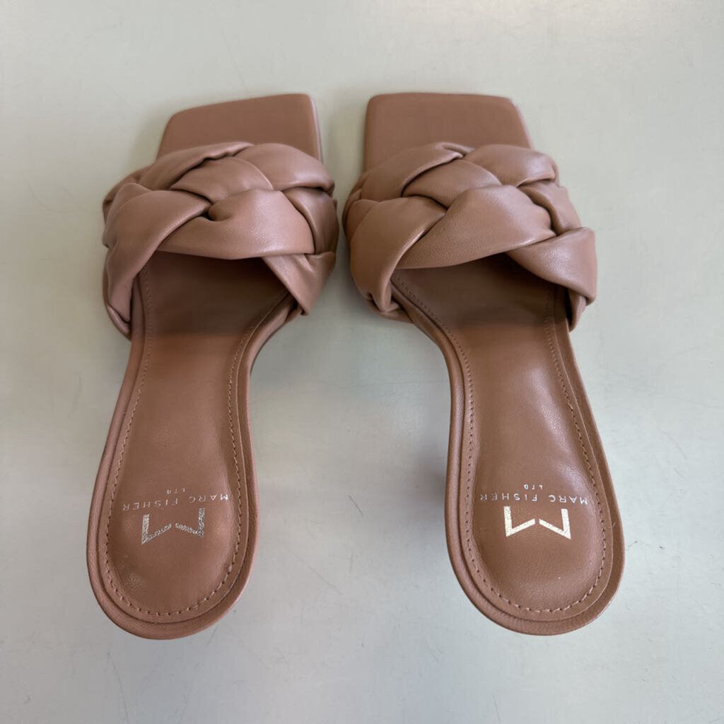 Marc Fisher Beige Digana Slip On Heels 7