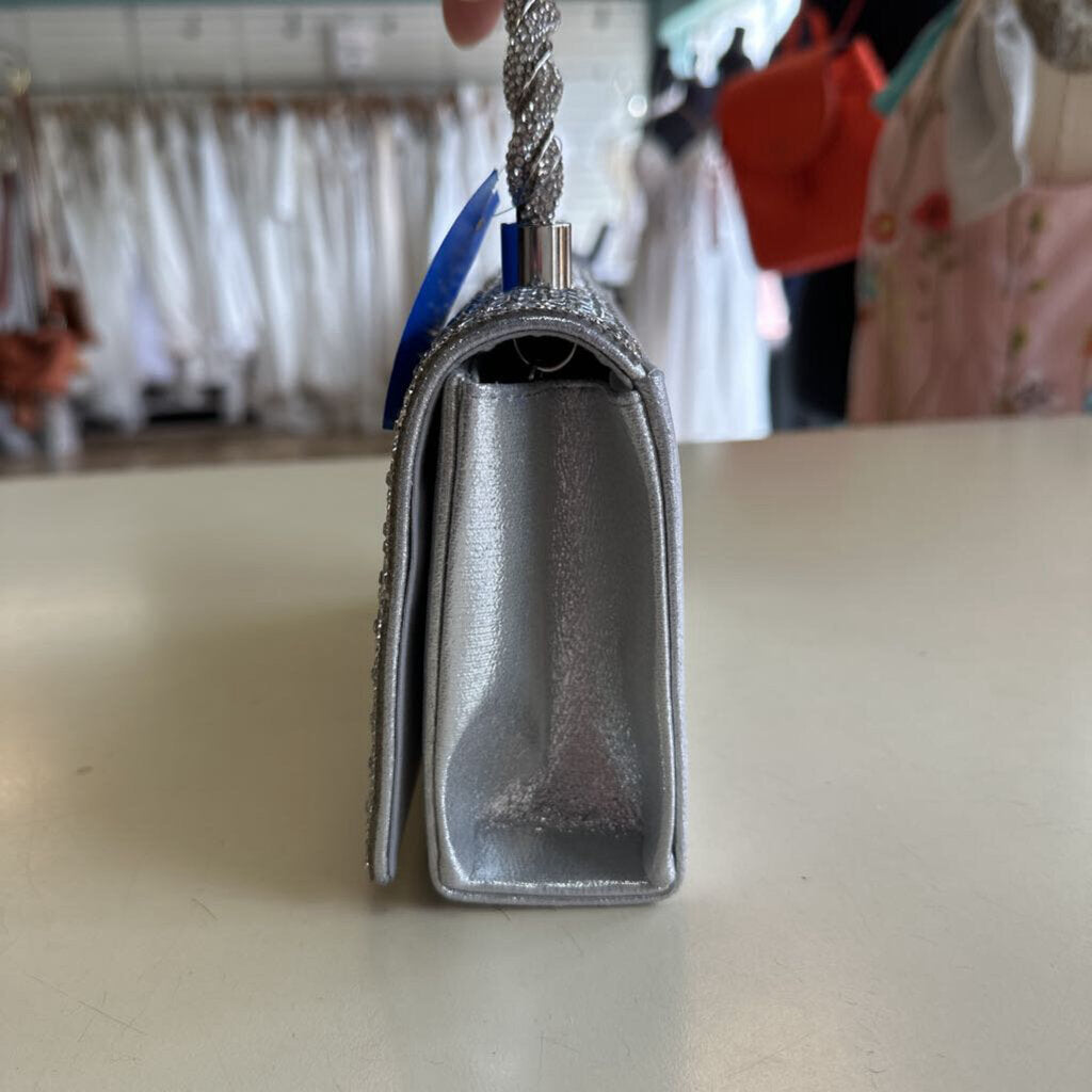 Silver Sparkly Small Purse