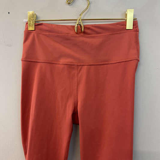 Athleta Orange Cropped Athletic Leggings Extra Small