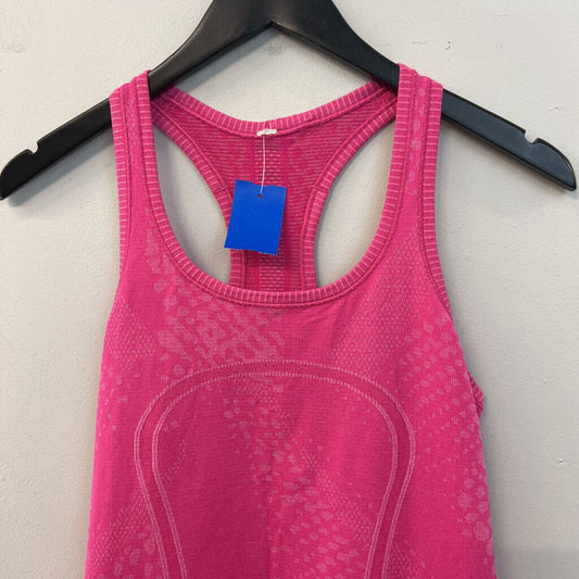Lululemon Pink Athletic Tank Top Large