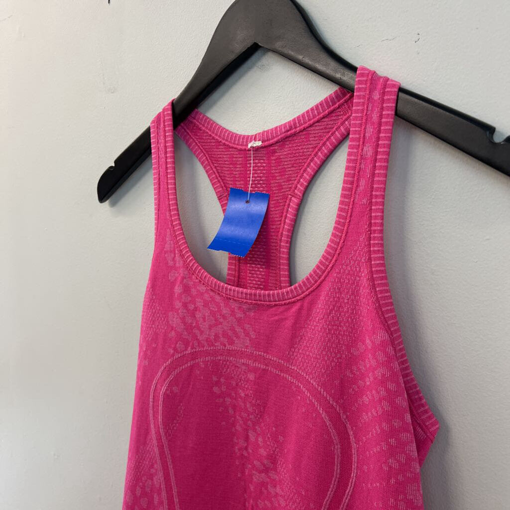 Lululemon Pink Athletic Tank Top Large