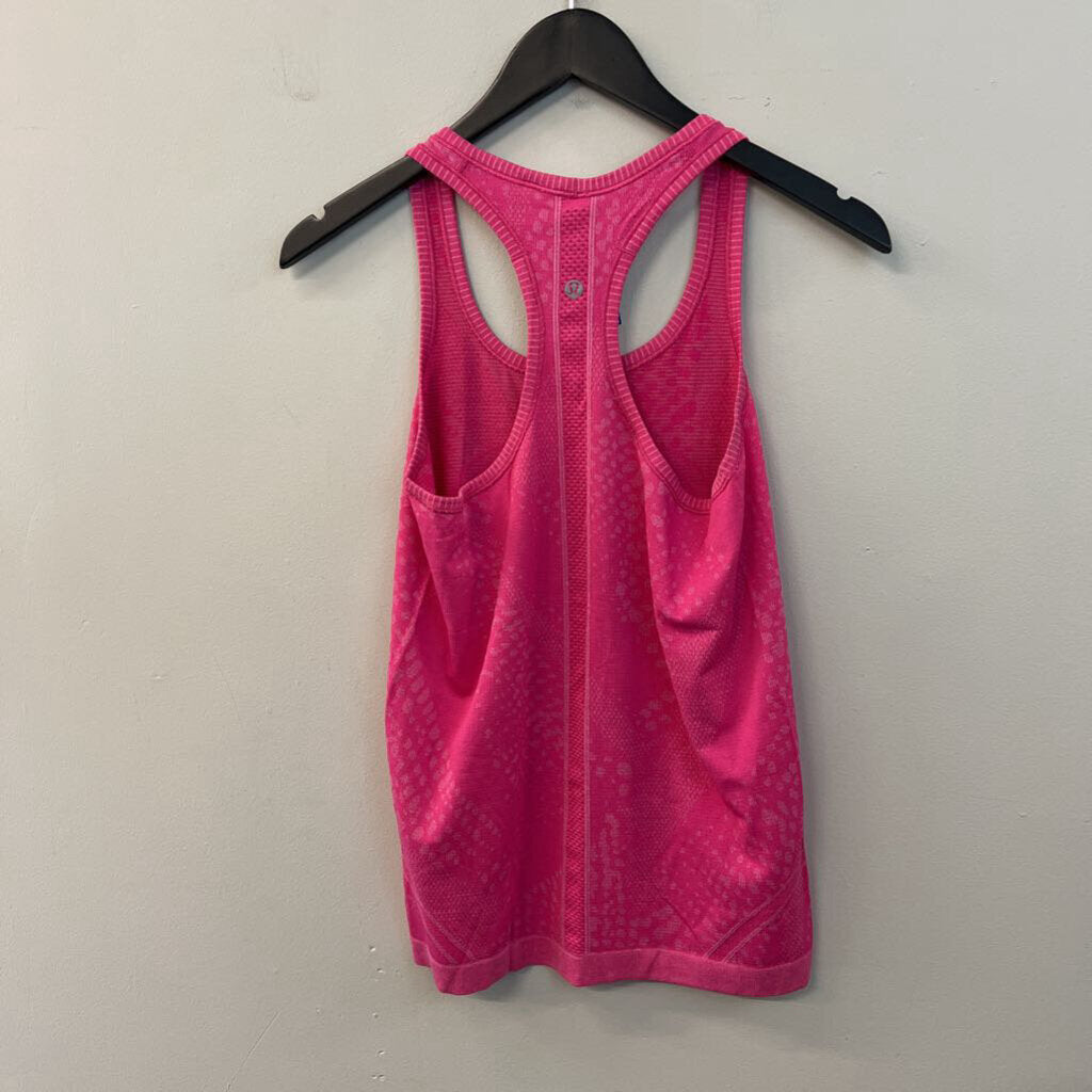Lululemon Pink Athletic Tank Top Large