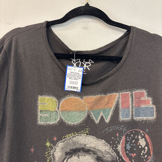 Chaser Grey/ Multi Bowie Short Sleeve Graphic Tee Large