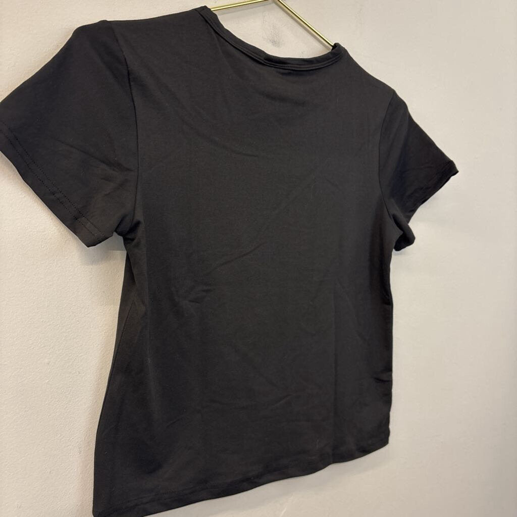 Black/ Multi In My Swiftie Era Short Sleeve Cropped Graphic Tee Small