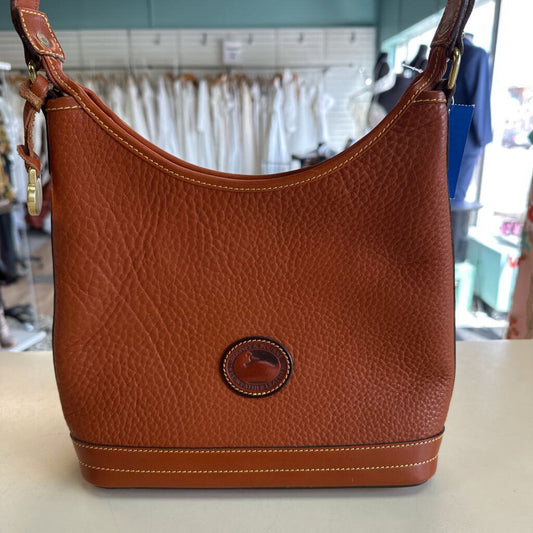Dooney and Bourke Brown Pebbled Leather Purse