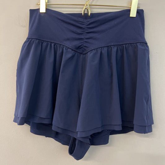 Offline by Aerie Navy Ruched Front Billowy Shorts Large
