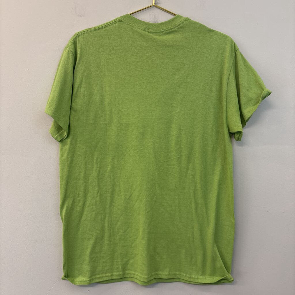 Gilden Green/ Multi Embroidered Watermelon Sugar Short Sleeve Graphic Tee Medium