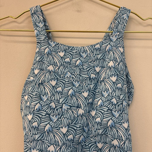 Patagonia Blue Print Athletic Dress Medium