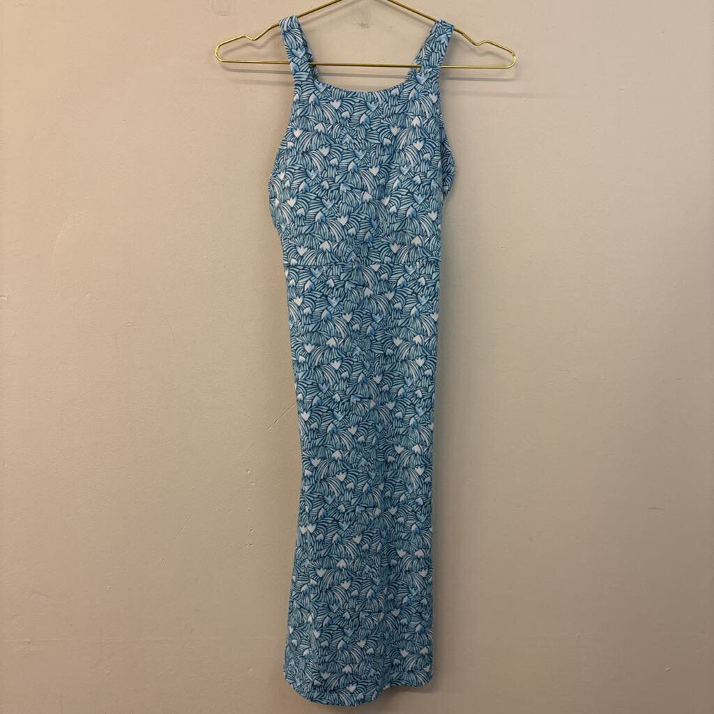 Patagonia Blue Print Athletic Dress Medium