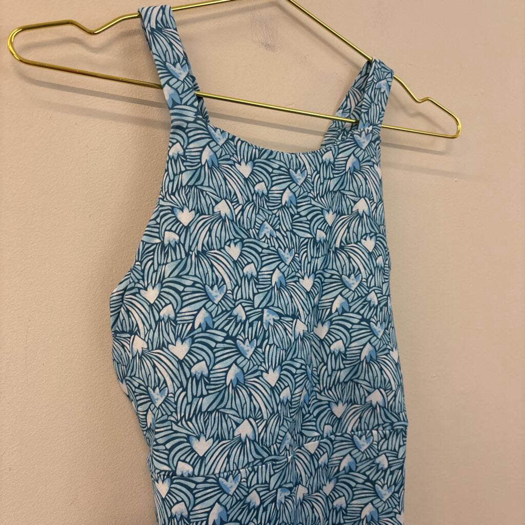 Patagonia Blue Print Athletic Dress Medium