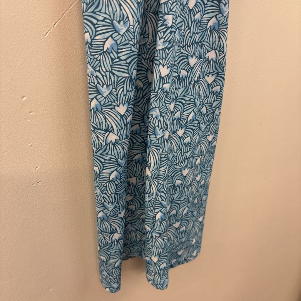 Patagonia Blue Print Athletic Dress Medium