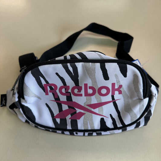 Reebok White/ Black/ Pink Xenon Fanny Pack Bag