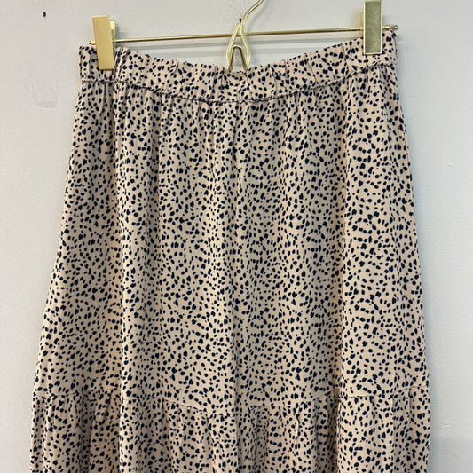 American Eagle Brown/ Black Print Maxi Skirt Small