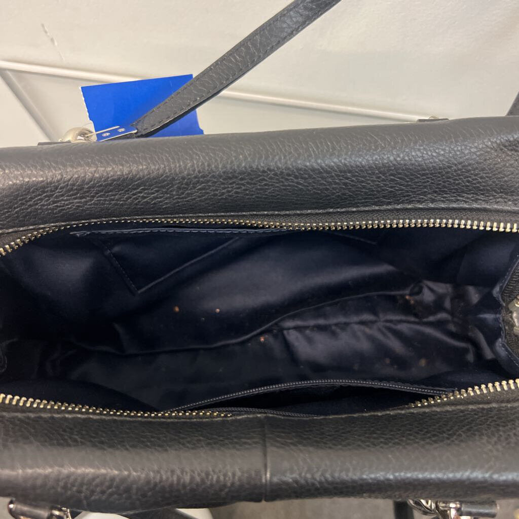 Coach Black Pebbled Leather Madison Purse