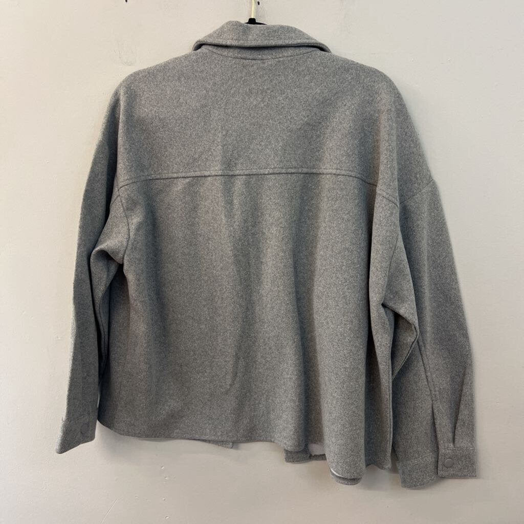 Primark Grey Long Sleeve Shacket Small